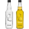 500 ml-es üvegpalack csavaros kupakkal, „Cytrynówka” felirattal, 1 db ['likőrös üveg', ' vizesüveg', ' feliratos üveg', ' üvegpalack', ' palack likőrnek', ' cytrynówka', ' cytrynówka recept', ' házi citromlikőr', ' alkoholos üveg', ' díszüveg', ' vodkás üveg', ' pálinkás üveg', ' 500 ml-es üvegpalack', ' esküvői üvegpalack']