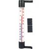Antracitszínű kültéri hőmérő (-60°C-tól +50°C-ig) 23 cm ['ablakhőmérő', ' mennyi a hőmérséklet']
