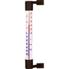 Barna kültéri hőmérő (-50°C-tól +50°C-ig) 18 cm ['kültéri hőmérő', ' hőmérő', ' ablakhőmérő', ' jól olvasható skálájú hőmérő', ' műanyag hőmérő', ' ablakra szerelhető hőmérő', ' erkélyhőmérő', ' kétoldalas hőmérő', ' öntapadós hőmérő']