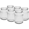 Befőttesüveg TO 720 ml, Ø 82/6 - 6 db. ['befőttesüveg-készlet', ' befőttesüvegek lekvárhoz', ' befőttesüveg', ' befőttesüveg', ' Ø 82-es befőttesüvegek', ' befőttesüvegek', ' üvegek befőttekhez', ' húshoz való üvegek', ' üveges hús', ' pasztőrözéshez való üvegek', ' hús üvegben']
