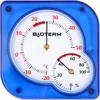 Beltéri bimetál hőmérő higrométerrel (-20 – +50 °C), kék - 7 