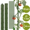 Bioogród kerti karók – bevonatos acél, 1,8 m, Ø 11 mm, 10 db - 2 
