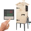 dragON Wood 100E 200 L-es kerti fa füstölő elektromos fűtőmodullal és vezérlővel - 13 