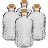Dugóval zárható üvegcse készlet, 240 ml - 4 db - 4 