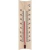 Fa szobahőmérő (-20-tól +50 °C-ig), világosbarna, 15 cm - 12 