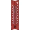 Fa szobai hőmérő (-20-tól +50 °C-ig), mahagóni szín, 15 cm ['beltéri hőmérő', ' szobai hőmérő', ' beltérre való hőmérő', ' otthoni hőmérő', ' hőmérő', ' fa szobai hőmérő', ' jól olvasható skálájú hőmérő', ' megerősített kapillárcsővel rendelkező hőmérő']