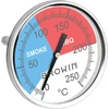 Füstölő- és BBQ-hőmérő (0 °C-tól +250 °C-ig) 5,2 cm - 6 
