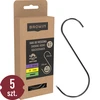 Füstölőkampók – S alakú, élezett, 3 mm x 150 mm, 5 db - 10 