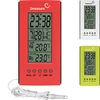 Időjárás-állomás – elektronikus, szonda, mix ['hőmérséklet', ' környezeti hőmérséklet', ' hőmérséklet-ellenőrzés', ' elektronikus hőmérő', ' beltéri hőmérő', ' kültéri hőmérő', ' külső hőmérő']