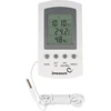 Időjárás-állomás – elektronikus, szondás, fehér ['időjárás-állomás', ' otthoni időjárás-állomás', ' hőmérséklet', ' környezeti hőmérséklet', ' hőmérséklet-ellenőrzés', ' elektronikus hőmérő', ' beltéri hőmérő', ' kültéri hőmérő', ' hőmérő kültérre', ' szondás hőmérő', ' elektronikus hőmérő szondával', ' páratartalom-mérő', ' hőmérő higrométerrel', ' hőmérő páratartalom-mérővel', ' levegő páratartalom-mérő']