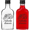 Laposüveg 200 ml csavaros kupakkal, „Nalewka domowa” felirattal, 1 db ['üveg', ' üvegek', ' feliratos üveg', ' ajándéknak való üveg', ' likőrös üveg', ' pálinkás üveg', ' szeszesitalos üveg', ' csavarzáras üvegpalack', ' 200 ml-es csavarzáras üveg', ' laposüvegek', ' házi italok', ' díszüveg 0', '2 liter', ' feliratos üvegáru', ' 200 ml-es laposüveg fekete kupakkal']
