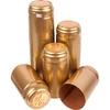 Perforált arany zsugorkapszulák fi 31mm, 100 db ['Zsugorkapszulák perforációval', ' palacknyakra való kapszulák', ' hőre zsugorítható palackkapszulák', ' hőre zsugorodó kapszulák', ' palackkapszulák']