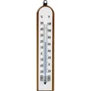Szobahőmérő fehér skálával (-30 °C-tól +50 °C-ig) 20 cm ['beltéri hőmérő', ' szobahőmérő', ' beltéri használatra való hőmérő', ' otthoni hőmérő', ' hőmérő', ' fa szobahőmérő', ' jól olvasható skálájú hőmérő', ' kettős skálájú hőmérő']
