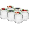 TO befőttesüveg, grubasek 580 ml, színes csavaros tetővel, fi82/6, 6 db ['befőttesüvegek', ' befőttesüveg', ' befőttesüveg-készlet', ' tárolóedények', ' üveg tárolóedények', ' tárolóüvegek', ' konyhai tárolóüvegek', ' üveg befőttesüvegek', ' fém csavaros tetős üvegek', ' élelmiszer-tároló üvegek', ' befőzéshez való üvegek', ' üvegek fűszernövényekhez', ' kávétartó üvegek', ' teátartó üvegek', ' mosogatógépben mosható üvegek', ' üveg befőttesüveg', ' csavaros tetős üveg', ' befőttesüveg-készlet', ' lekvárhoz való üvegek', ' grubasek befőttesüveg', ' grubasek']