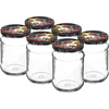 TO Ćwiartka 250 ml befőttesüveg, fi 66 csavaros tetővel - 6 db ['csavaros tetős üvegek', ' twist-off üvegek', ' lekvárokhoz', ' lekvárhoz', ' kompótokhoz', ' házi tartósítmányokhoz', ' salátákhoz', ' díszes csavaros tetők']