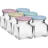 TO üveg 120 ml, Négy sarok, fi 53-as csavaros kupak - 6 db ['üvegek', ' kis üvegek', ' üvegcske', ' befőttesüveg', ' befőttesüvegek', ' csavaros kupakos üveg', ' üvegek befőttekhez', ' üveg befőzéshez', ' üvegek befőzéshez', ' fűszertartó üvegek', ' lekváros üveg', ' konfitűrhöz való üveg', ' mézes üveg', ' mézes üvegcse']