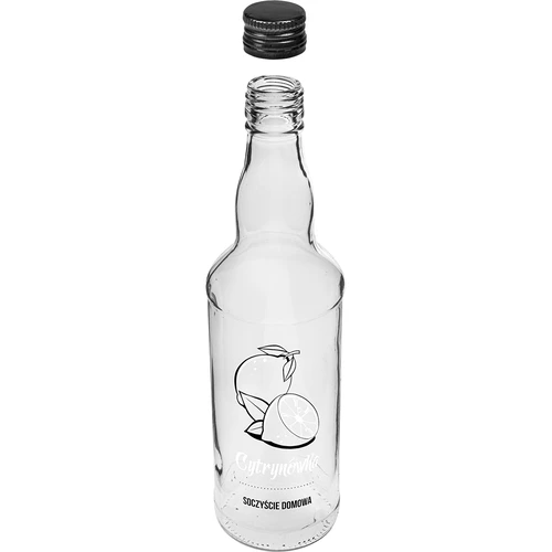 500 ml-es üvegpalack csavaros kupakkal, „Cytrynówka” felirattal, 1 db - 3