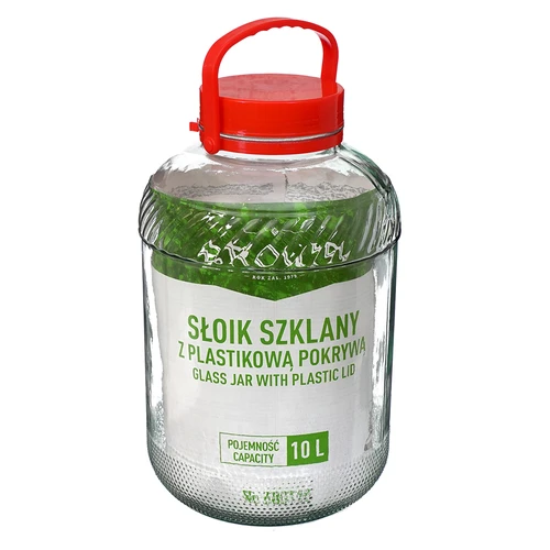 10 l-es befőttesüveg műanyag fedéllel - 4