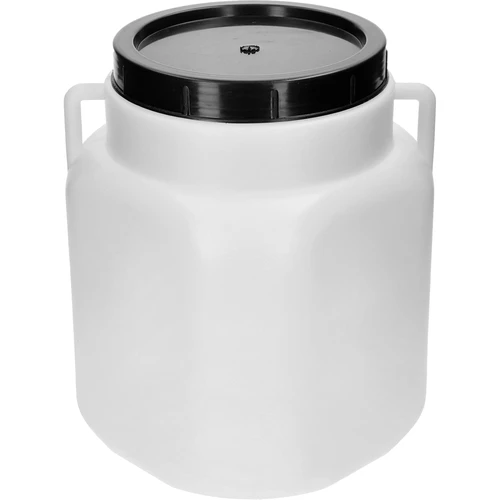 20 L-es szögletes hordó, fehér, fogantyúkkal, Sterk