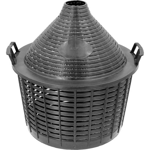 25 l-es boros ballon műanyag kosárban - 3