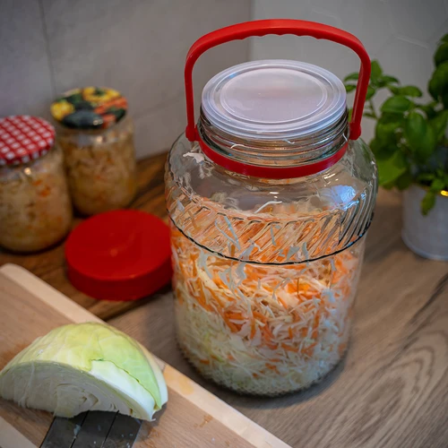 5 l-es befőttesüveg műanyag tetővel - 8