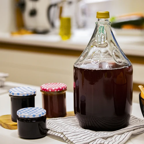 5 l-es Dama demizson csavaros kupakkal – kosár nélkül - 5