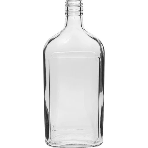 500 ml-es laposüveg csavaros kupakkal, 6 db - 3