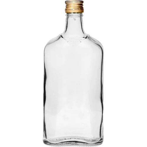 500 ml-es laposüveg csavaros kupakkal, 6 db - 5