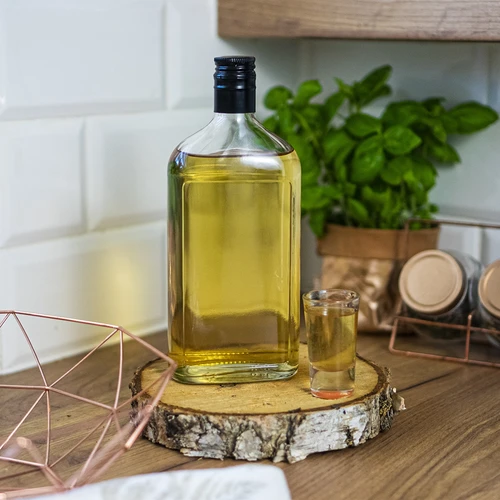 500 ml-es laposüveg csavaros kupakkal, 6 db - 14