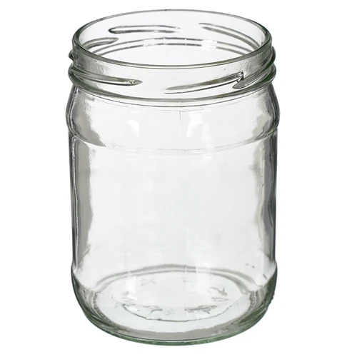 500 ml-es Twist-off befőttesüveg színes tetővel, fi82/6 - 6 db - 3