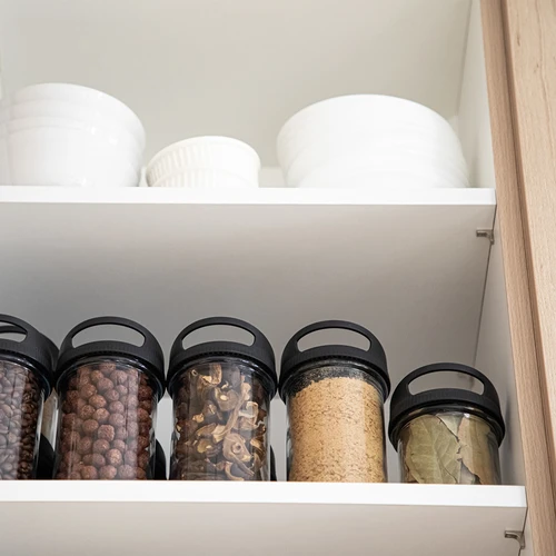 545 ml-es üveg tároló, felakasztható csavaros tetővel - 7