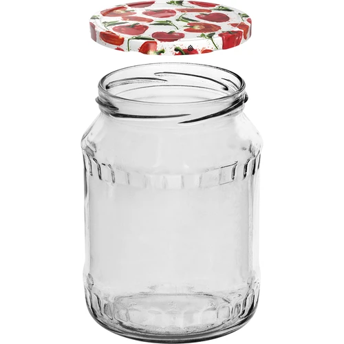 720 ml-es TO befőttesüveg színes fi 82/6 kupakkal - 6 db - 3
