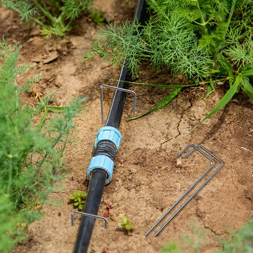 Agrotextíliához való L-alakú rögzítőtüskék, 100 db - 10