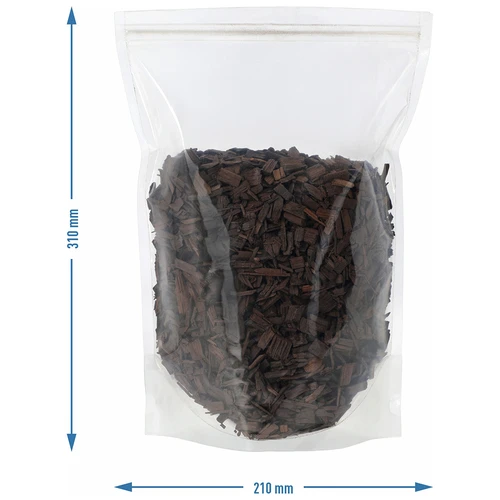 Amerikai tölgyforgács, erősen pörkölt, 500 g - 7
