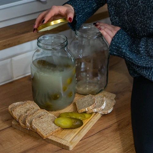 Befőttes üveg 3 L fi100; 6 db - 4