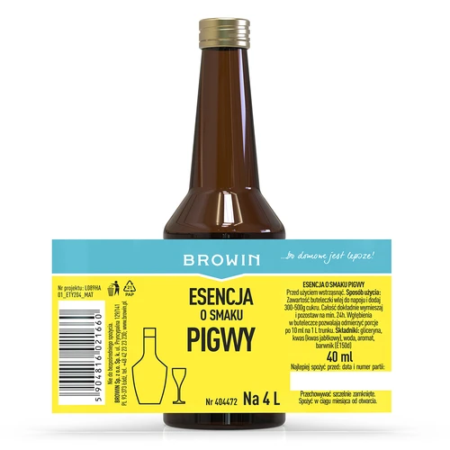 Birs ízű esszencia 4 L-hez - 40 ml - 4