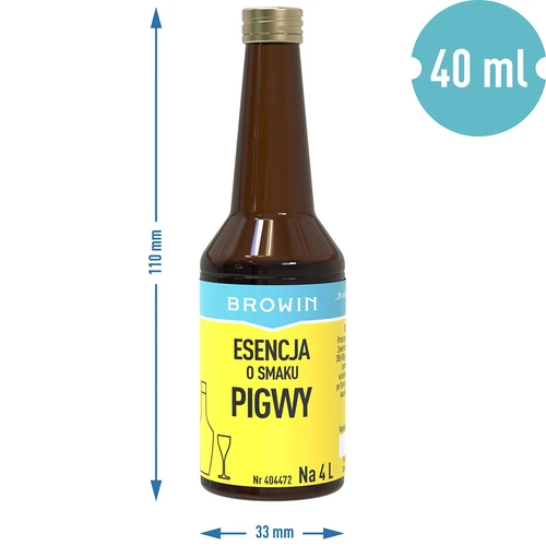 Birs ízű esszencia 4 L-hez - 40 ml - 7