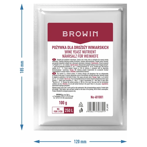 Borélesztő tápanyag, 100 g - 2