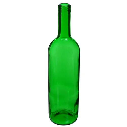 Borosüveg 0,75 l, zöld – zsugorcsomag, 8 db - 3