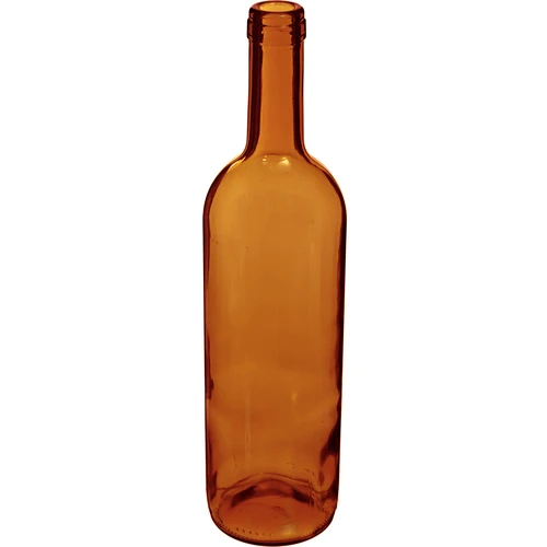 Borosüveg 750 ml, barna – zsugorcsomag, 8 db - 3