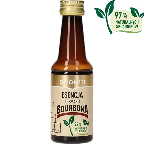 Bourbon ízű esszencia 4 literhez, 40 ml