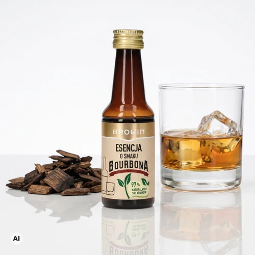 Bourbon ízű esszencia 4 literhez, 40 ml - 4