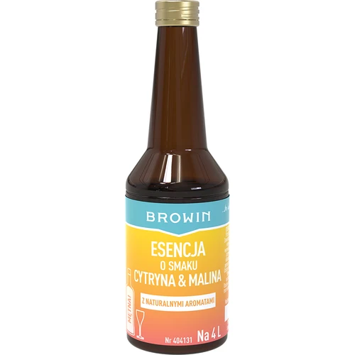 Citrom–málna ízű esszencia – 40 ml, 4 l-hez
