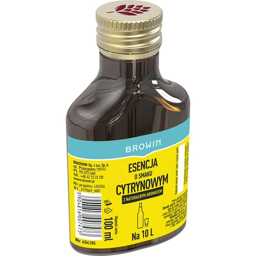 Citromízű esszencia természetes aromával 10 L-hez - 100 ml - 2