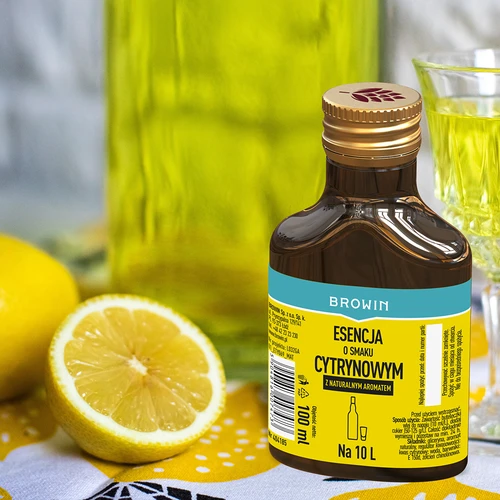 Citromízű esszencia természetes aromával 10 L-hez - 100 ml - 8