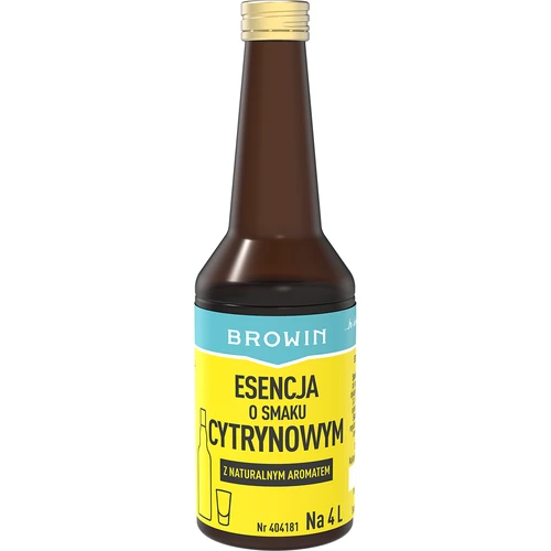 Citromízű esszencia természetes aromával, 4 literhez - 40 ml