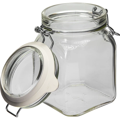 Comfort 750 ml szögletes, légmentesen záródó befőttesüveg - 3