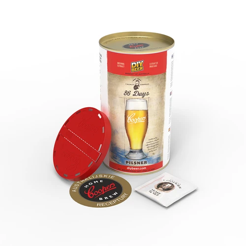 Coopers 86 Days Pilsner sörkészítő készlet - 3