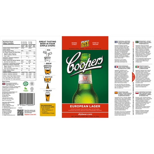 Coopers European Lager sörfőző készlet - 5