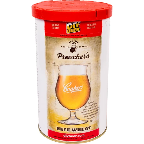 Coopers Preacher's Hefe Wheat sörkészítő készlet  - 1 